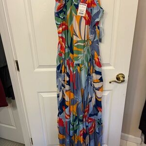T.J.Maxx Goa Tropical Print Dress